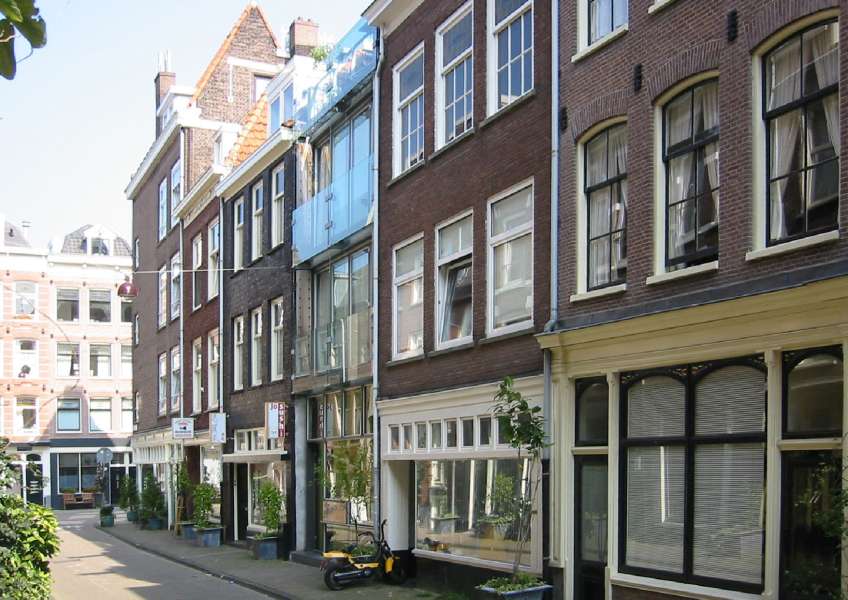 2 glaswoningen, amsterdam